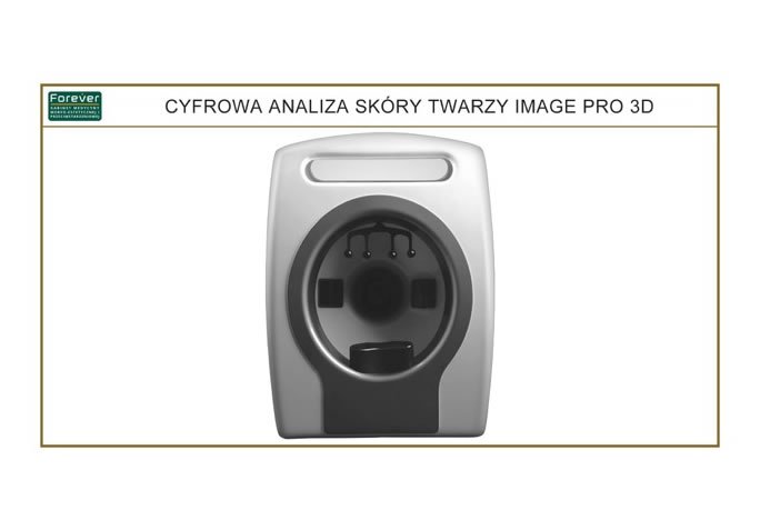 Image Pro 3D device for digital facial skin analysis